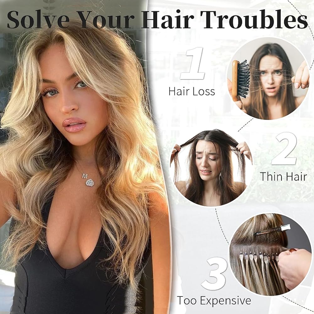 Morichy Invisible Wire Hair Extensions - Image 4