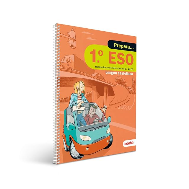 Portada de Prepara Lengua Castellana 1º ESO