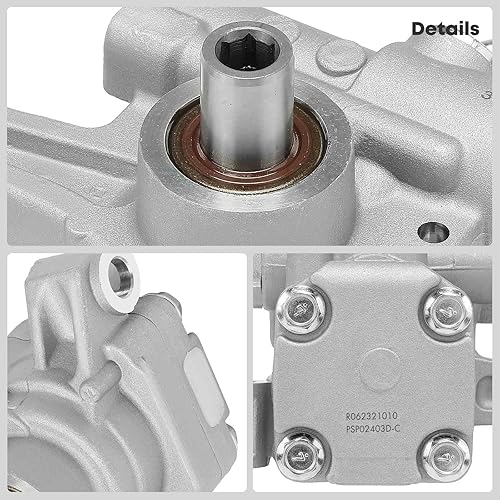 Miniatura 3 de YHTAUTO Reemplazo de bomba de dirección asistida para Chevrolet Buick GMC Pontiac Saturn Suzuki, EquinoxTraverseEnclaveOutlookXL-7Vue, 3.6L 3.2L