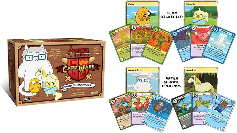Gioco Di Carte Adventure Time Card Wars - Torneo Doppio