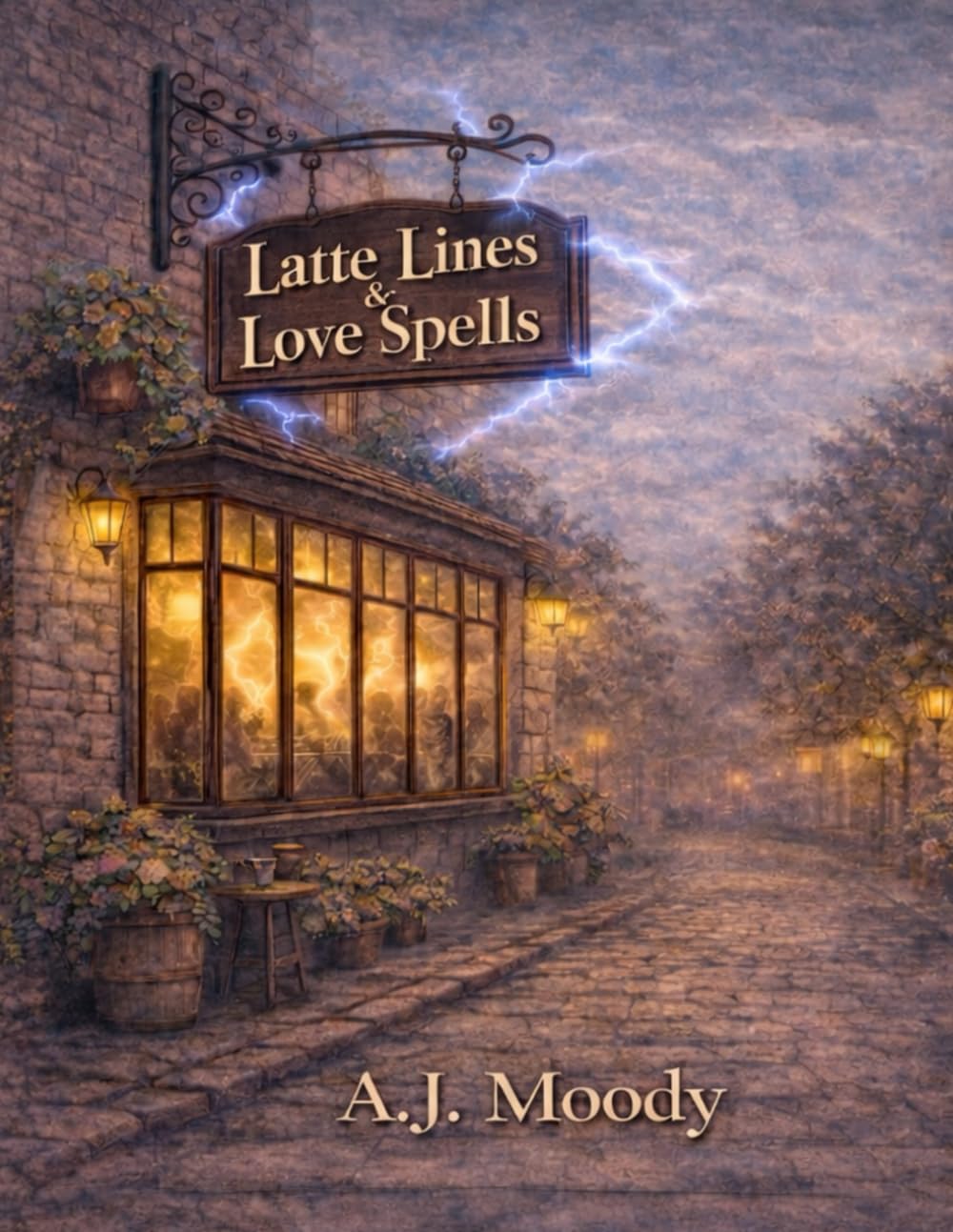 Latte Lines & Love Spells (Moonfall Cove Chronicles)