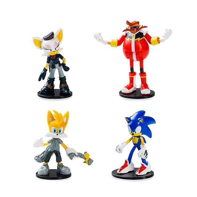 Bizak Sonic Prime Figura Articulada Pack Figuras de 7,5 cm de Alto Surtido 1 (64116040-1)