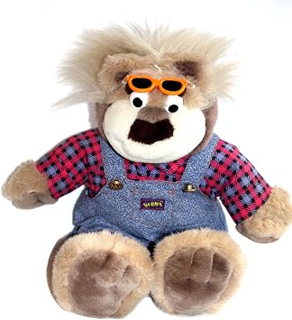 Real Talkin Bubba Smart Aleck Wisecraking Talking Plush Bear says a Zillion Things