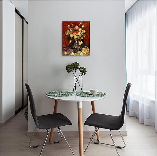 Miniatura 103 de A&T ARTWORK The Starry Night de Vincent Van Gogh. Tamaño del marco: 36 x 30 pulgadas, tamaño de la imagen: 30 x 24 pulgadas, reproducciones clásicas