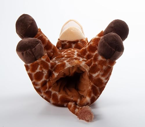 Miniatura 8 de The Petting Zoo Marioneta de peluche de mano de perezoso, regalos para niños, animales títeres, marionetas interactivas de perezoso, juguete de