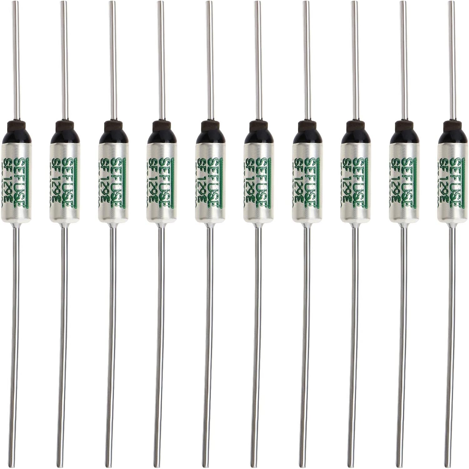 Fielect Thermal Cutoff Fuses - 5 Pack 250V 10A 192°C Temperature Fuses For Appliances