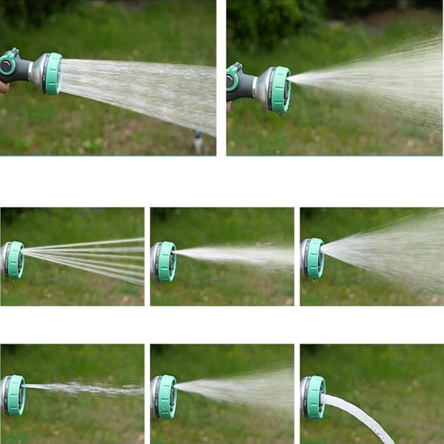 Heavy Duty Garden Hose Reel Cart With Water Gun, Portable Water Hose Storage Holder For Outdoor Irrigation