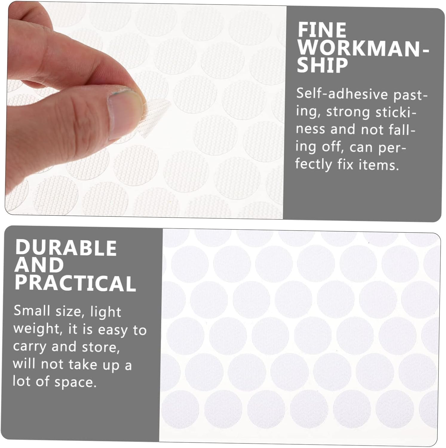 STOBOK 1500pairs Dots Adhesive Sticker Dots Multipurpose Round Stickers Self Adhesive Easy Peel for Crafts