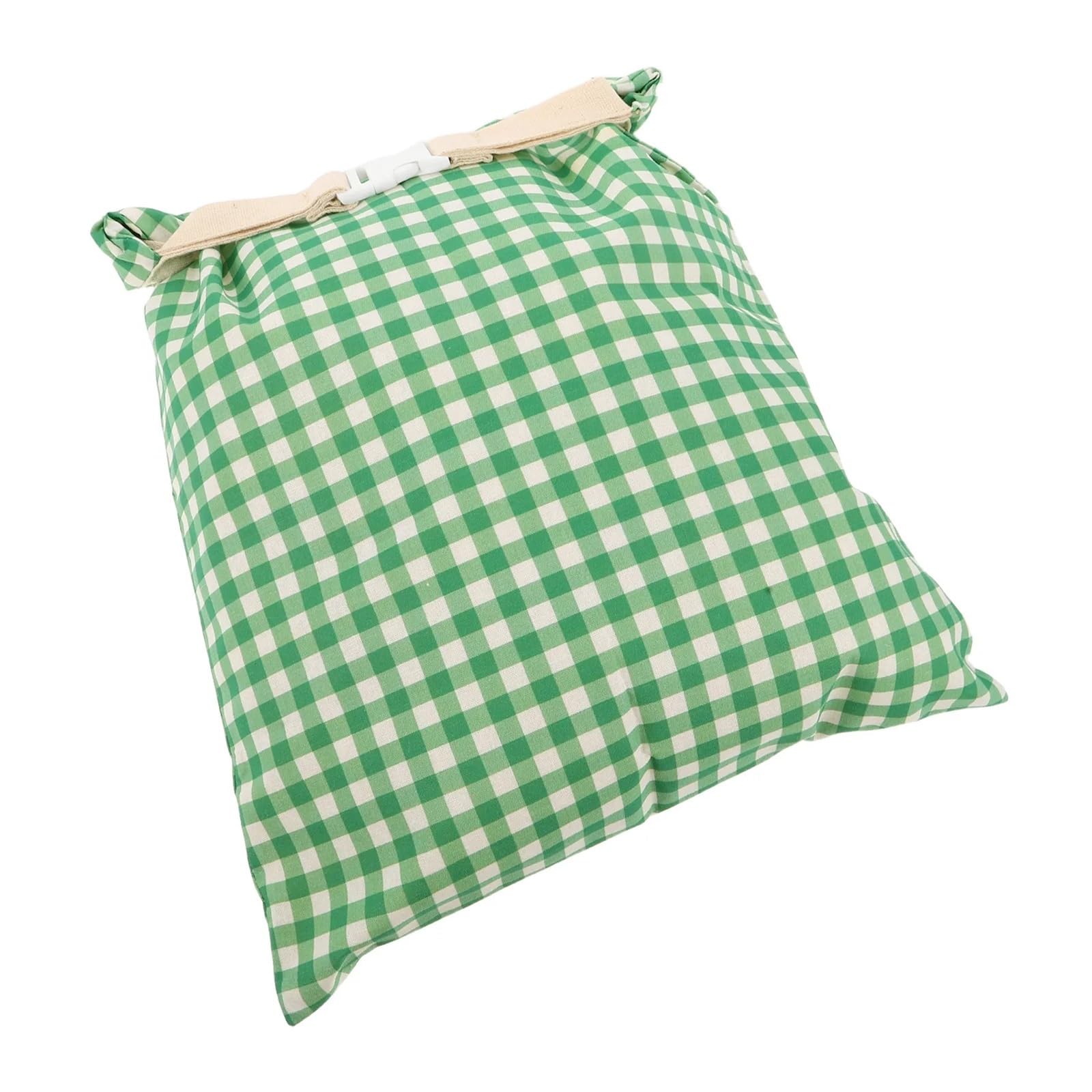 Bienenwachs-Brotbeutel, doppellagig, Baumwolle, Bienenwachs, Brotbeutel, Druckknöpfe, wiederverwendbar, lebensmittelechte Sandwich-Aufbewahrung