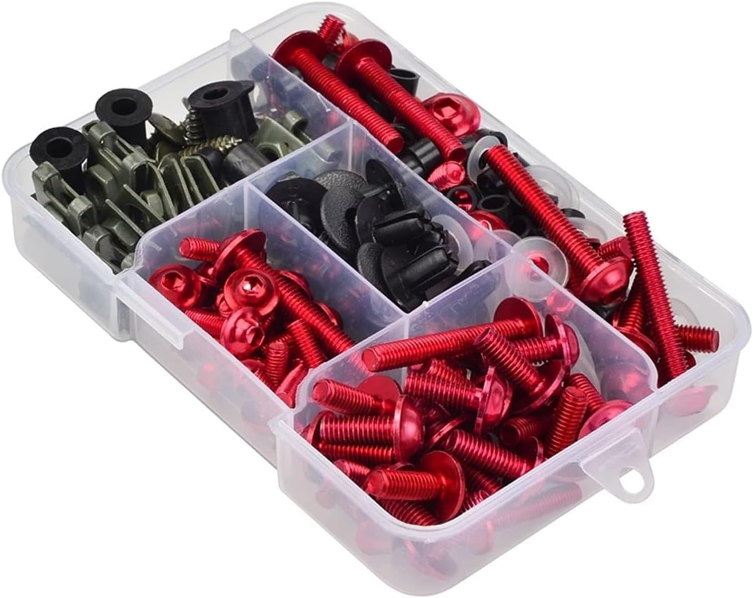 Nuts Assortment Set For Kawasaki For Ninja ZX6R ZX7R ZX9R ZX10R ZX14R 195X Bodywork Screws Fairing Bolts Kit