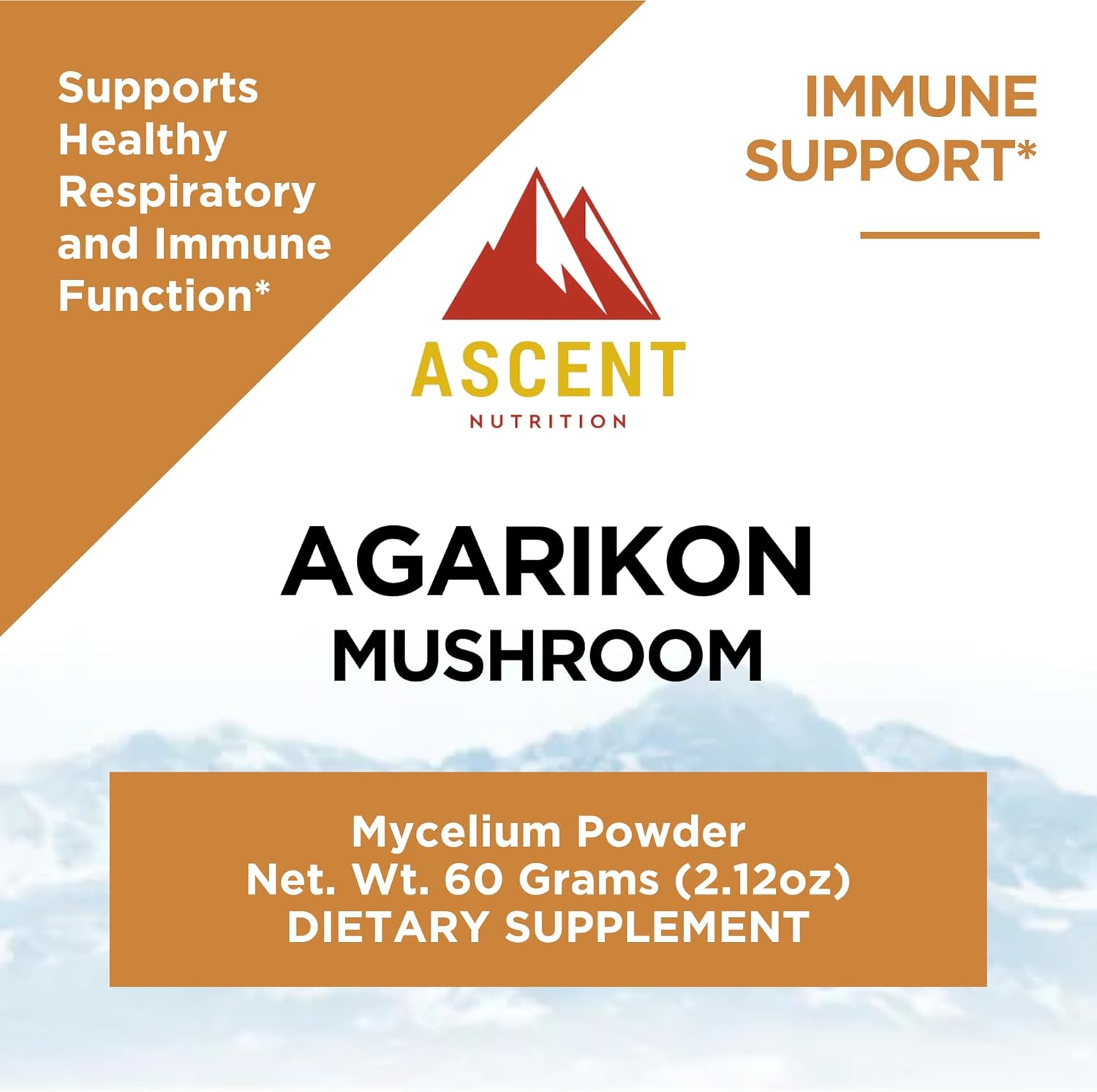 Ascent Nutrition Organic Agarikon Mushroom Powder | Supports Healthy Respiratory and Immune Function | Mycelium Powder | 30 Servings - Image 4