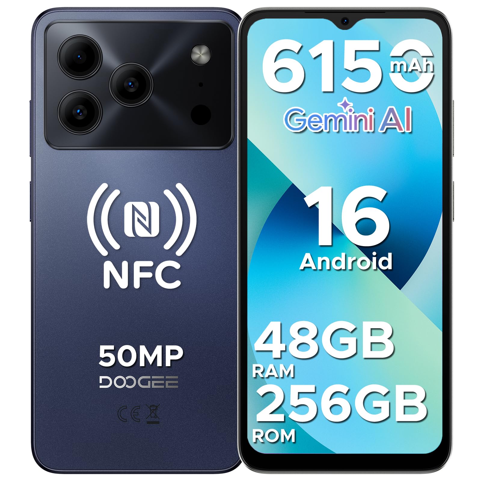 Amazon.com: DOOGEE Note56 Plus Unlocked Android 16 Cell Phone