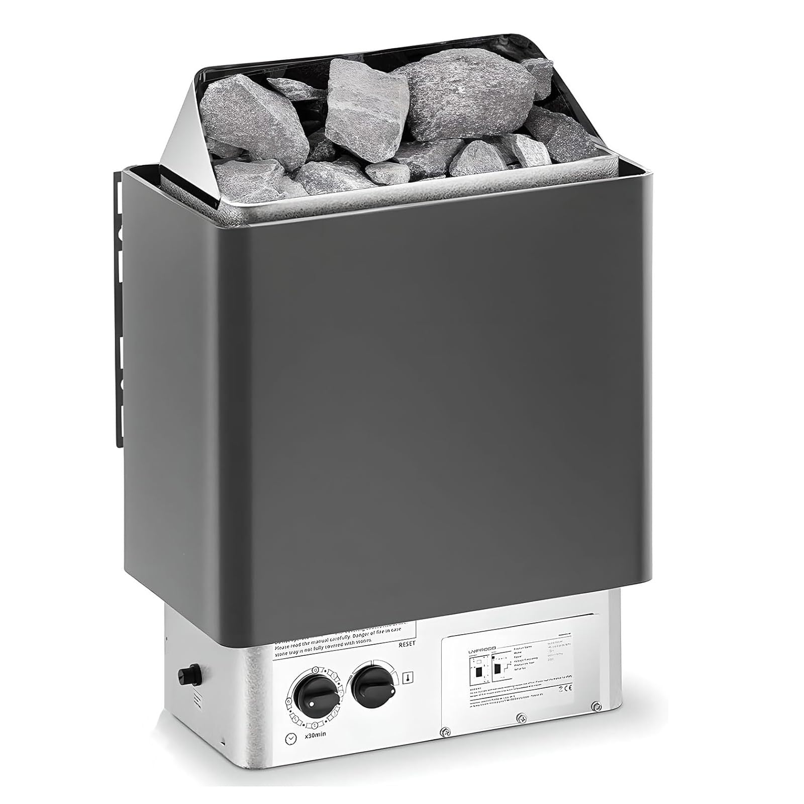 Amazon.co.jp: ステンレス鋼サウナストーブ、電気サウナヒーター、3KW