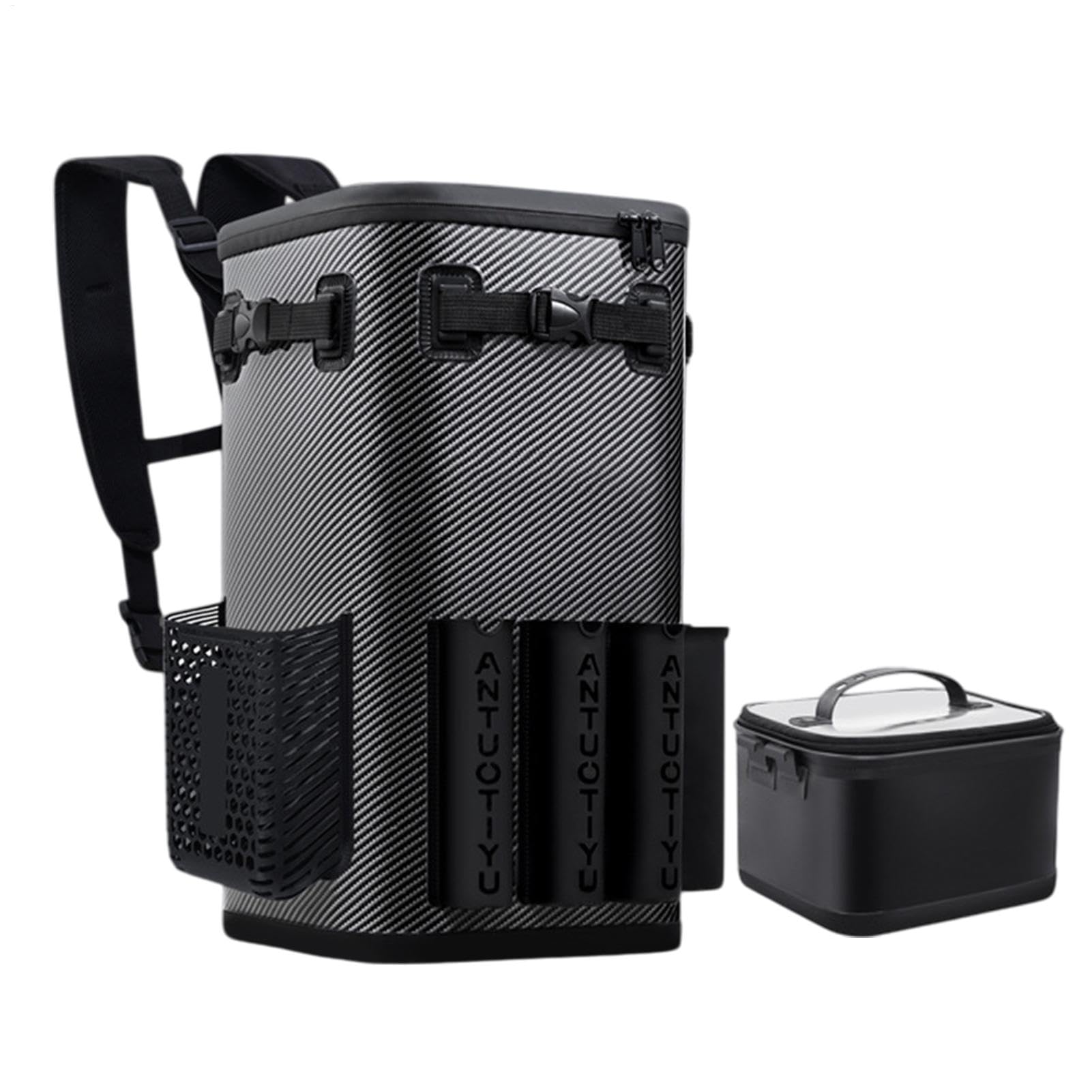 Mochila para Aparejos, Mochila Impermeable de 49 L, Mochila para Aparejos | de pesca, mochila de aparejos de pesca, mochila de pesca para hombres, paquete de equipo de pesca para mujeres, aparejos