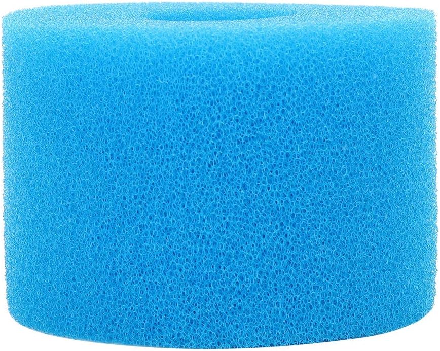 Filter for Pool, Filter Foam Sponge Cartridge Washable Pool Filter Reusable Concentric Sponge Column, Swimming Pool Cartridge Filter Inserts (Blue)