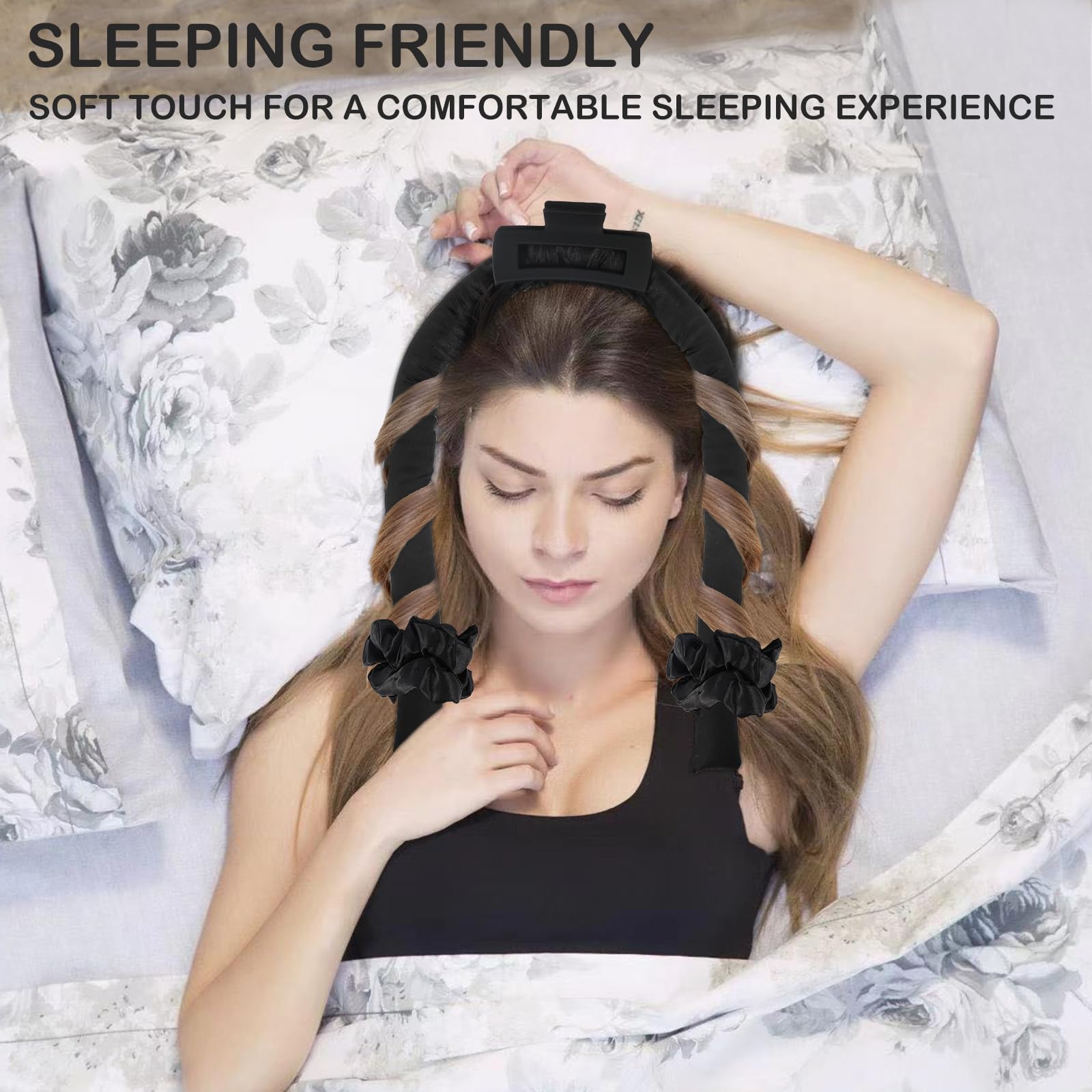 TAIHOBO Heatless Curlers Headband, 4PCS Heatless Curls Set Softer and More Comfortable - Image 4