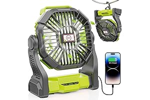 Ryobi 18V ONE+ Hybrid Portable Fan and LED Lantern