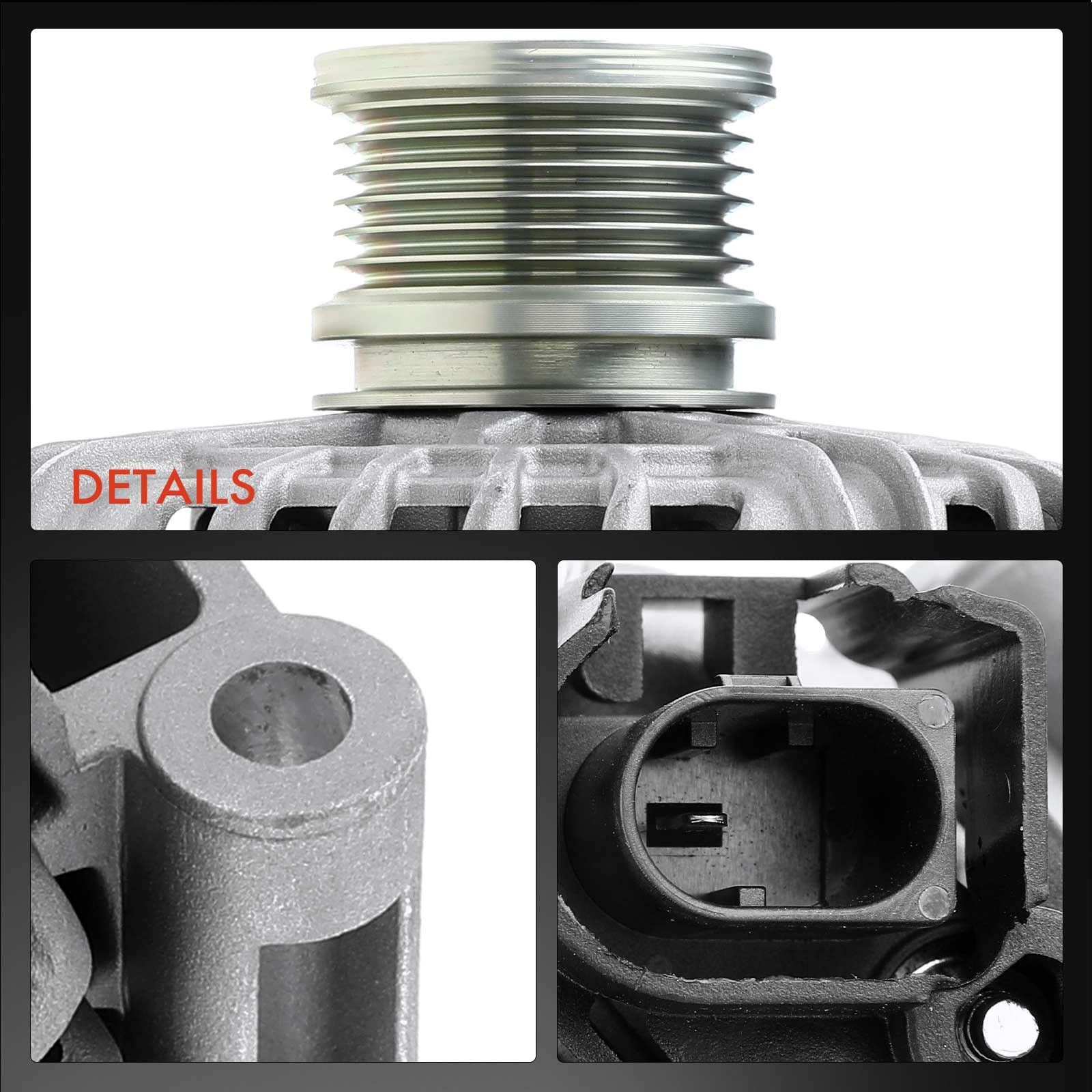 Frankberg Lichtmaschine Kompatibel mit W204 2007-2014 C204 2011-Heute S204 2007-2014 W212 2009-2016 A207 2010-2016 C207 2009-2016 S212 2009-2016 R172 2011-Heute