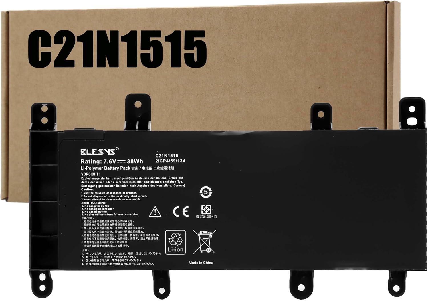 C21N1515 Laptop Akku für ASUS X756U X756UA X756UB X756UJ X756UX X756UQ X756UV X756UW X756UXM R753U R753UA R753UB R753UJ R753UQ R753UV R753UX R753UW K756U K756UB K756UJ K756UQ K756UV K756UX