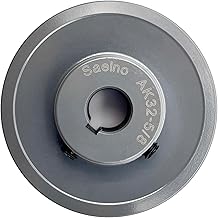 AK35-5/8 V-Belt Pulley - 3.55" OD Cast Iron Pulley For A/3L/4L Belts