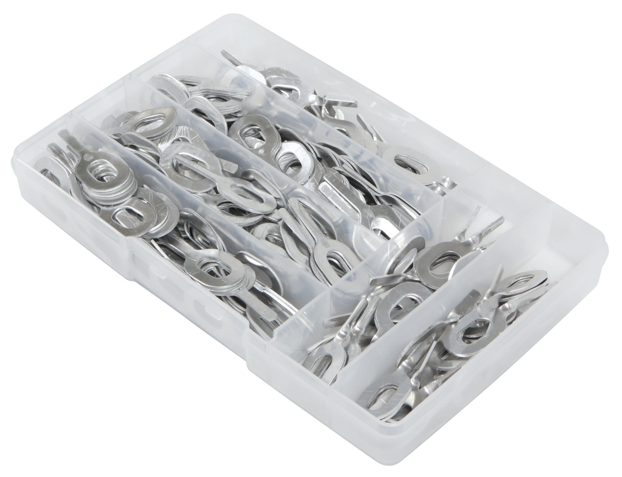 Aluminum Dent Pull Ring Kit, 1.0mm, 210 Pieces, Straight & Twisted, Replaces GYS-059412