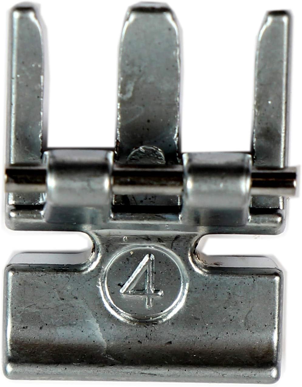 Zip Foot Zipper Foot for Sewing Machine with Sewing Machine Screw-on Suitable for Gritzner Tipm, and Pfaff Select Series & Sewing Machine Screw-on)