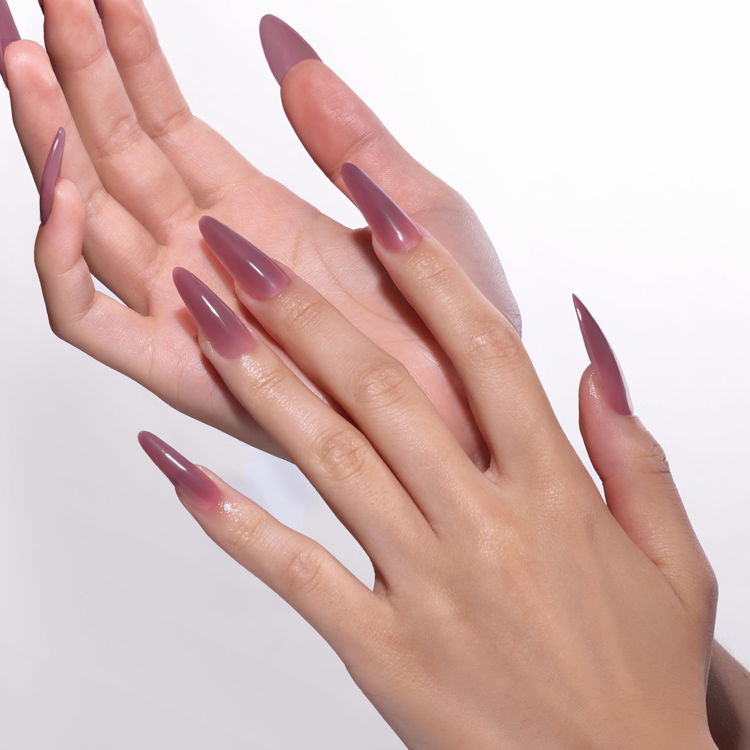 Bluesky All in One Fast & Easy Builder Gel Sensitive 10ml, Cherry Bliss - Rose Pink, Nail Strengthener and Extender for Sensitive Nails, Requires Curing Under LED UV Nail Lamp - Image 3