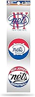 Vista 22 de Rico Industries NBA Basketball 3-Piece Retro Spirit Decals Retro Decal Set