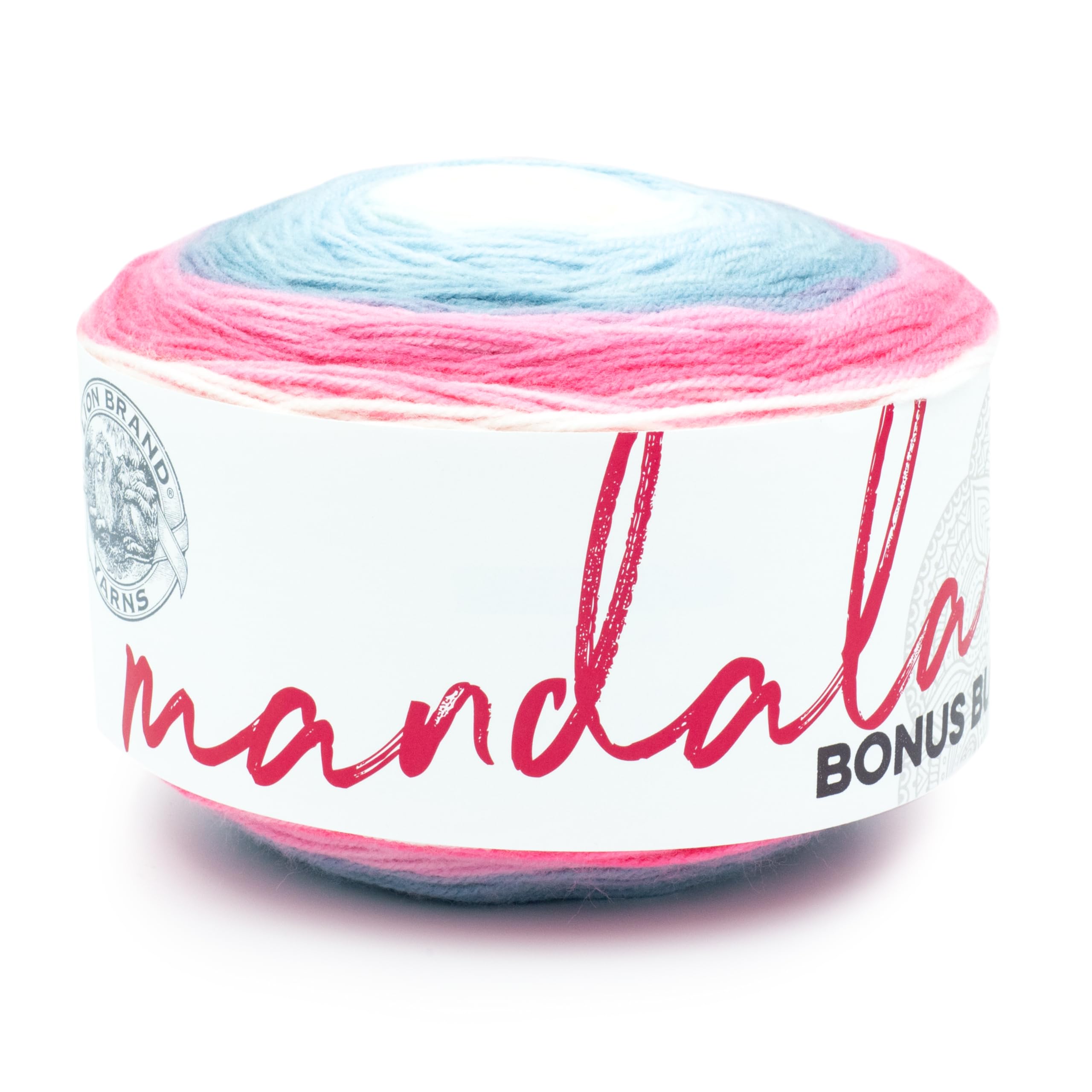 Hilo Mandala Bonus Lion Brand Unicorn evita nudos al tejer ropa infantil