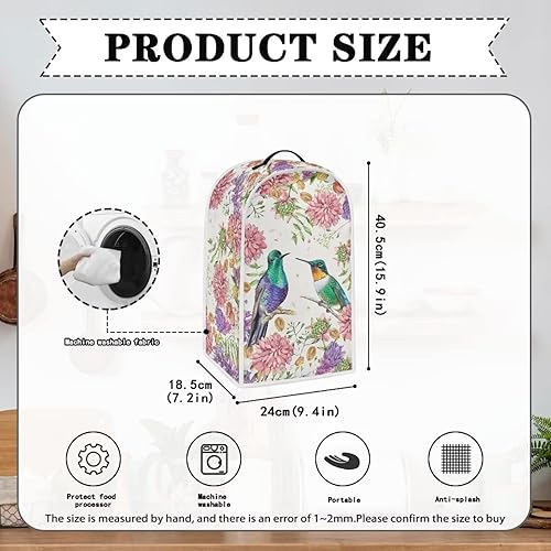 Miniatura 4 de Upetstory XY-AI020CZ43+13 - Cubierta para batidora de cocina y polvo para procesador de alimentos, soporte para batidora, cafetera,