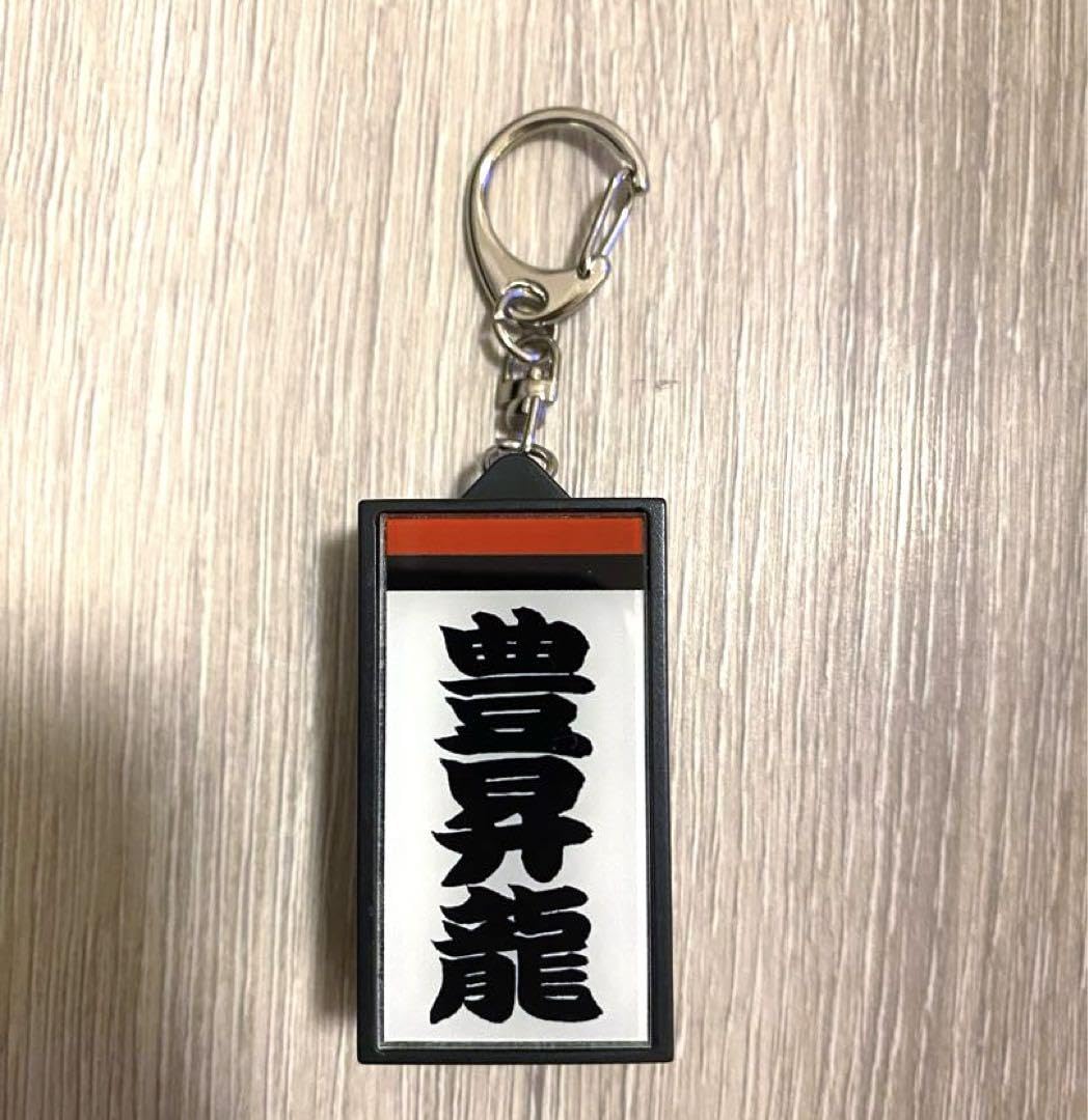 大相撲　電光掲示板風しこ名キーホルダー【豊昇龍】 5点セット 大相撲 電光掲示板風しこ名キーホルダー 豊昇龍 - メルカリ