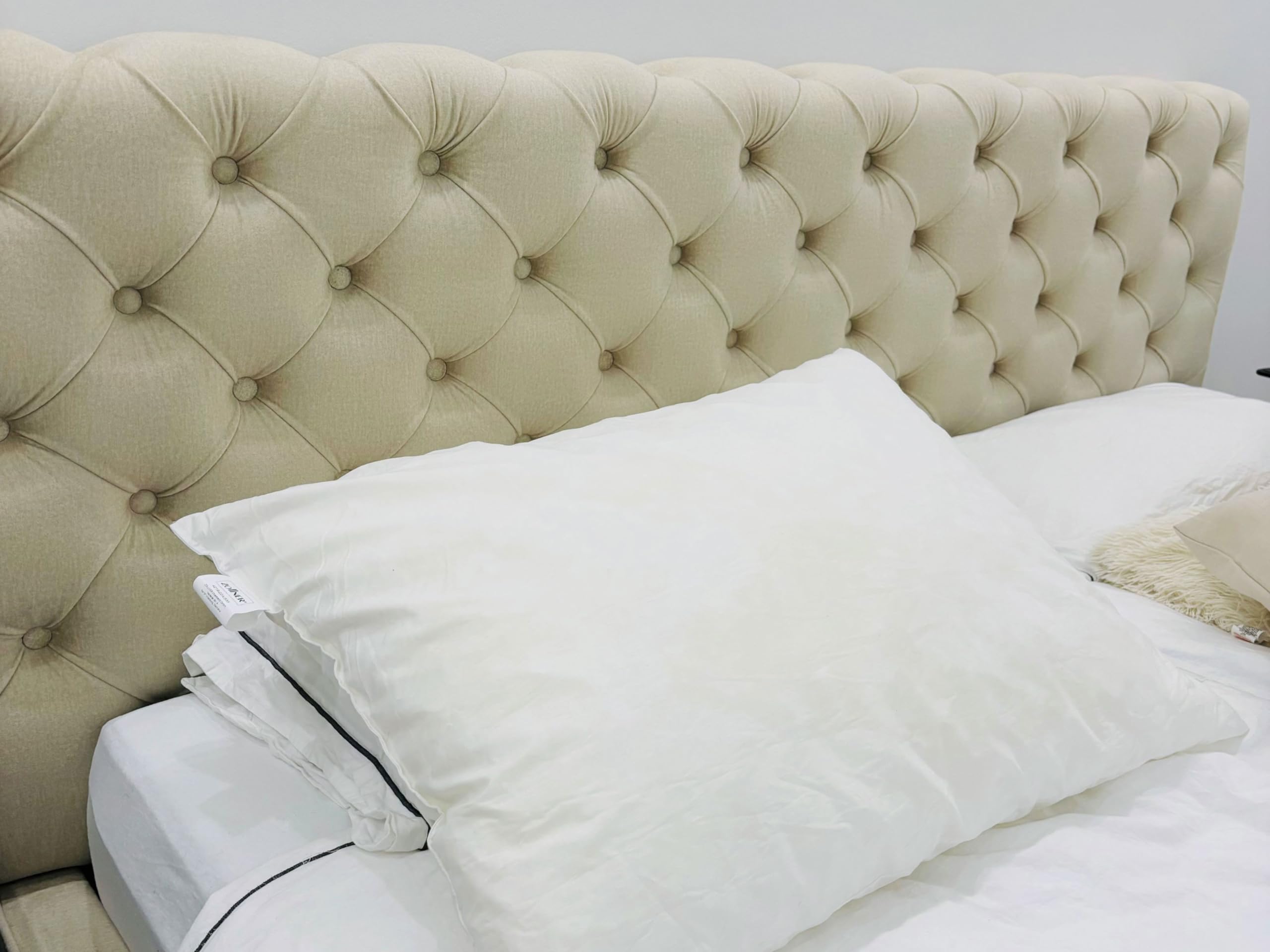 Milan Uomo ZOLLNER Cuscino Da Letto In 60x80 Cm - Made In Europe