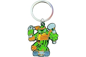 Teenage Mutant Ninja Turtles Comic Era Michelangelo Keychain
