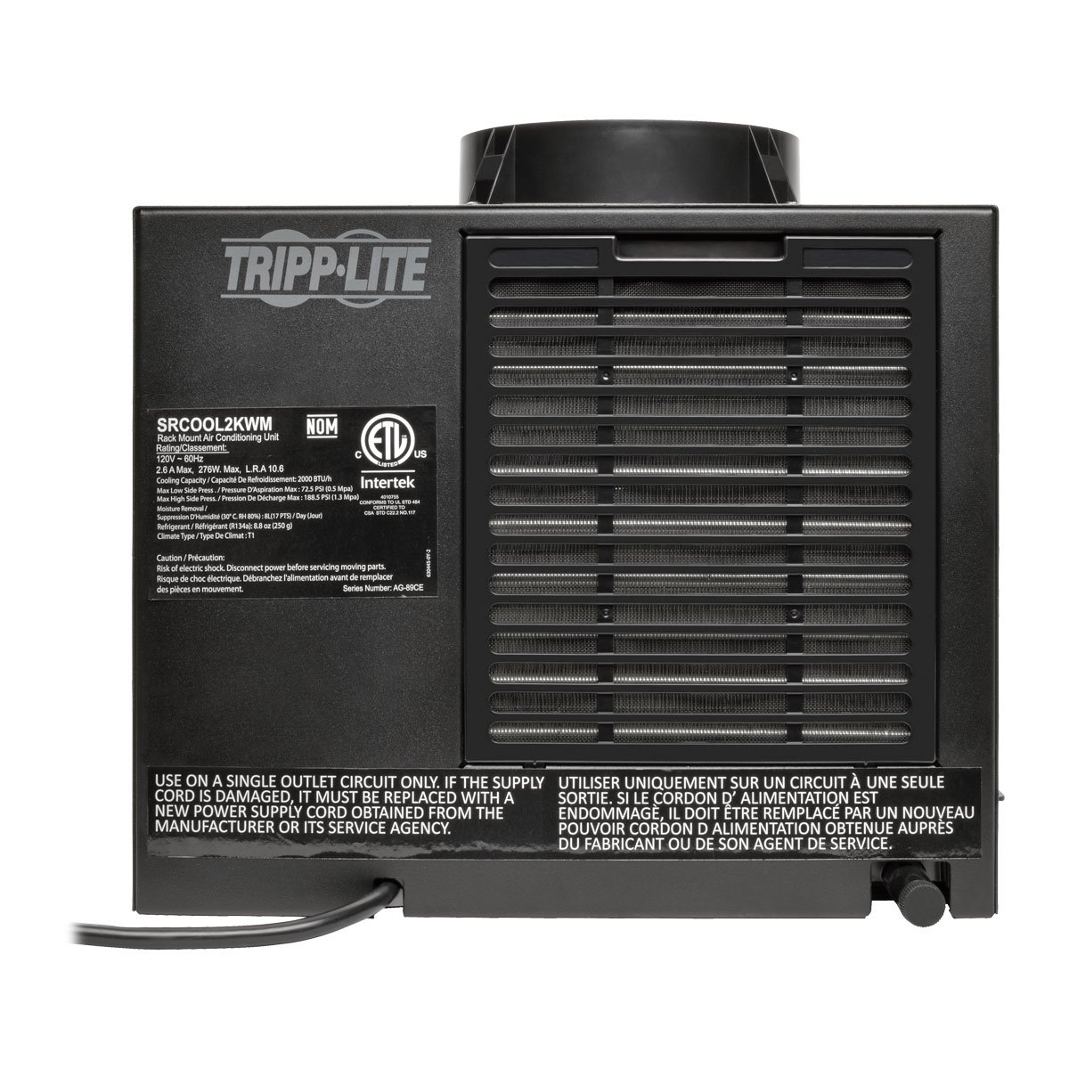 tripp lite srcool2kwm