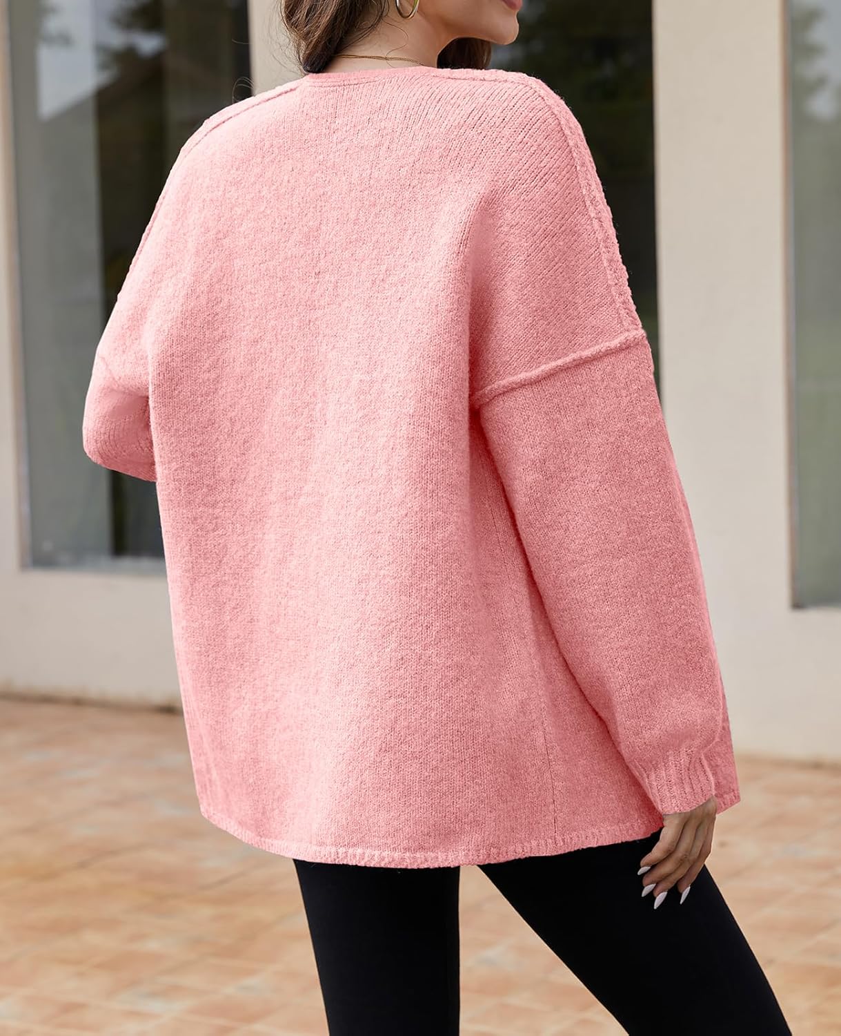 UNCLECAT Oversized Cardigan Sweaters for Women - 2025 Open Front Chunky Knit Long Sleeve Loose Fall Coats - Image 5