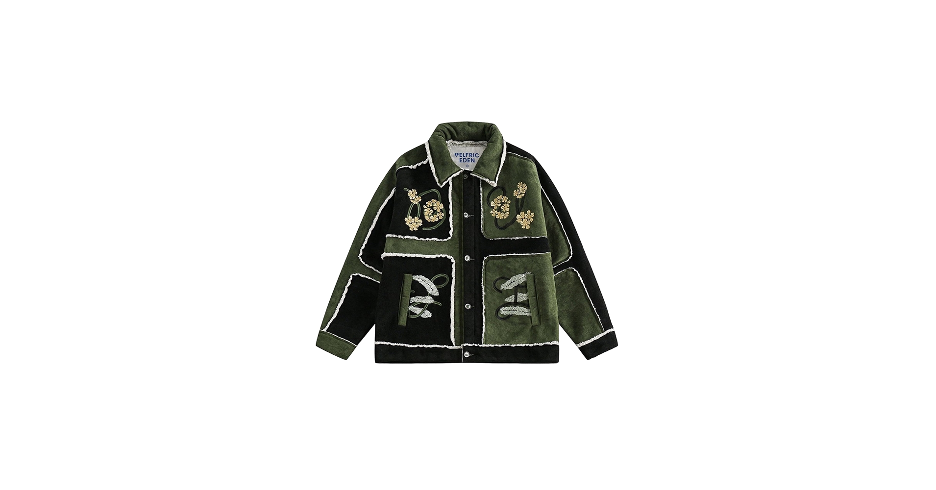 Aelfric Eden Jackets Casual Soft Warm Fleece Lined Jacket