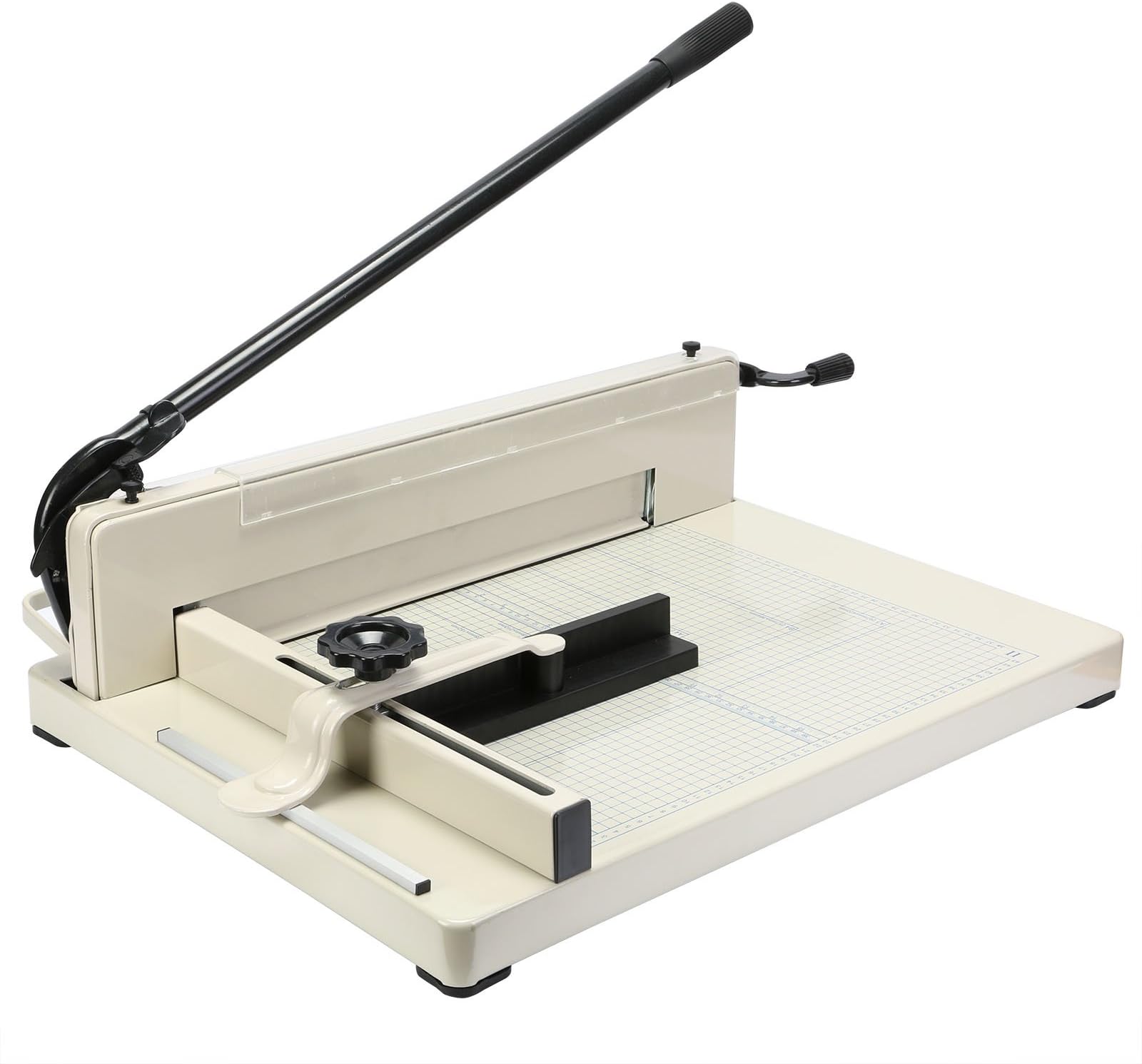A3 Paper Cutter Guillotine Professional Heavy Duty Paper Cutter Paper Trimmer 17 Inch Capacity 80g 400 Sheets for Commercial Photocopy Printing Shop (A3 Paper Cutter)
