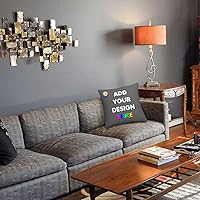 Vista 53 de Funda de almohada personalizada con nombre de texto fotográfico, funda de almohada impresa de dos lados para cumpleaños, Navidad, aniversario