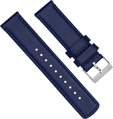 Miniatura 3 de Barton - Correa de reloj de cuero flor con liberación rápida - Ancho a elegir - 16mm, 18mm, 19mm, 20mm, 21mm, 22mm, 23mm o 24mm (0.63, 0.71, 0.75,