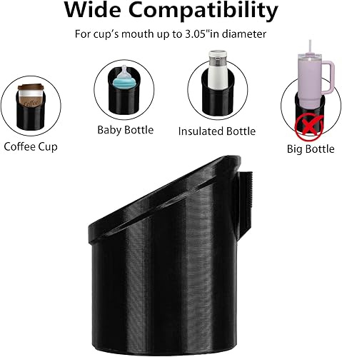 Miniatura 4 de Graco 4Ever DLX - Soporte para tazas de asiento de coche para Graco 4Ever DLX  Ampliado 3.051 in Ajuste para botellas de agua para niños  Reemplazo