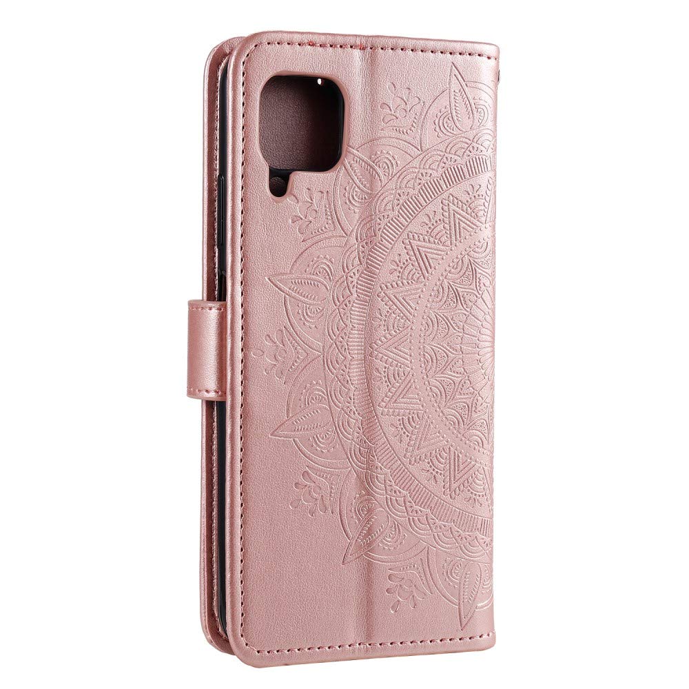 CoverKingz Custodia A Portafoglio Per Huawei P40 Lite – Similpelle Con Motivo Mandala Rosa, Slot Per Carte E Supporto Per Video - 3