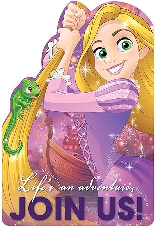 Amazon ディズニー ドリーム ビッグ プリンセス ラプンツェル 誕生日 女の子 パーティー 招待状 16枚 日付を節約 ステッカー シール ステッカー おもちゃ Amazon ディズニー ドリーム ビッグ プリンセス ラプンツェル 誕生日 女の子 パーティー 招待状 16枚 日付を節約 ステッカー シール ステッカー おもちゃ