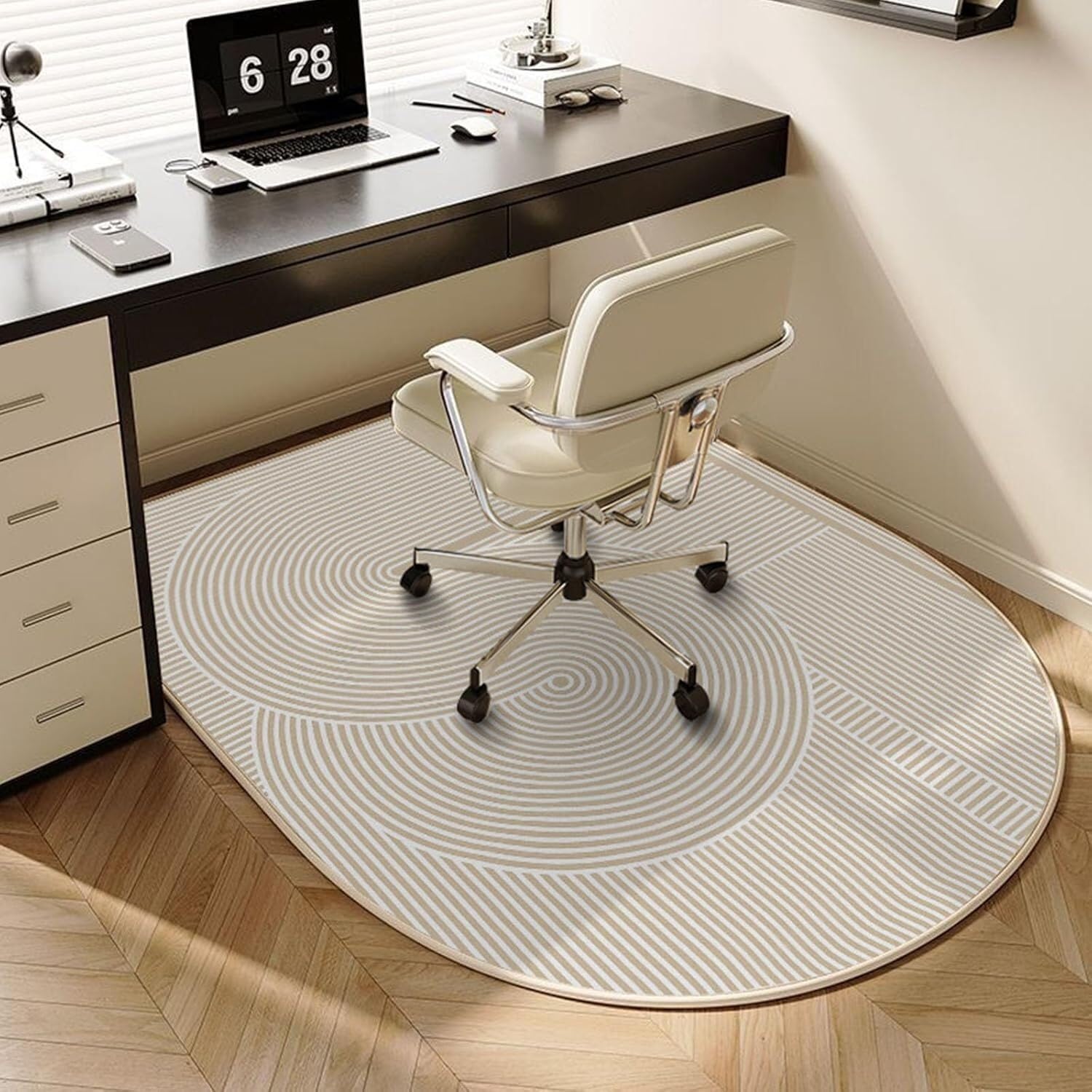 SSDDLZEQ Premium durable range Cream-coloured Computer Gaming Wheelchair Cushion – Multi-purpose Protective Pad(Cream,80x120cm)