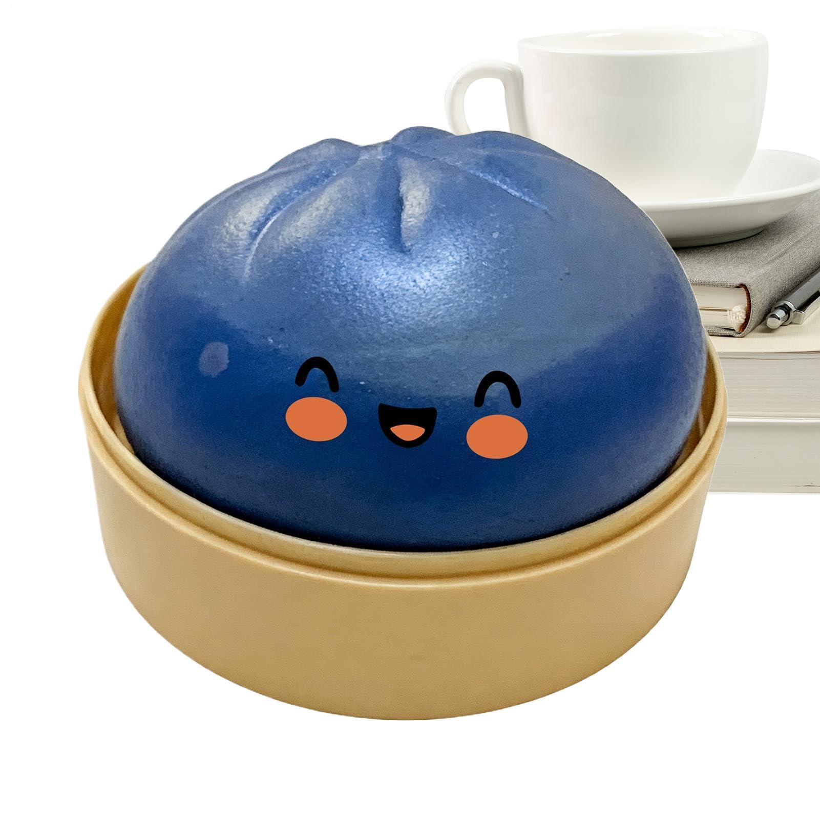 Bola Anti-Estrés Brillantina Dumpling - Amasable para Aliviar el Estrés | Peluche Anti-estrés para Amasar - para Estudio Trabajo Viaje Oficina Casa Coche Sala de Espera Meditación Regalos para Niños A — view 10