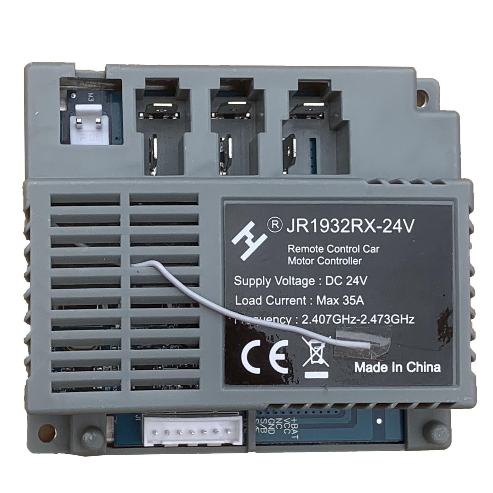 24V # 7R Motor Pinion (21T) for Fisher Price for Power Wheels Children Ride on Car, 24 Volt Replacement Gearbox Motor