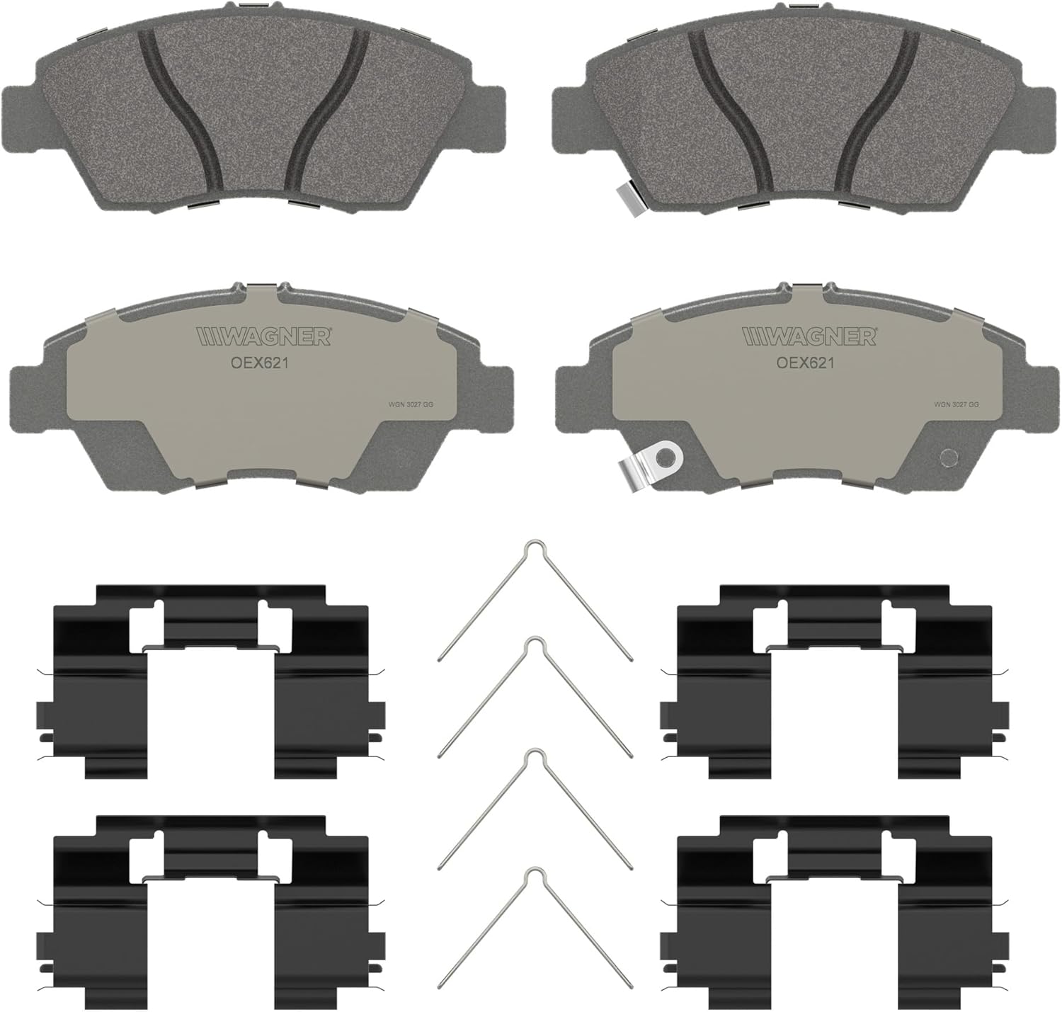 Wagner OEX OEX621 Disc Brake Pad Set Premium Ceramic