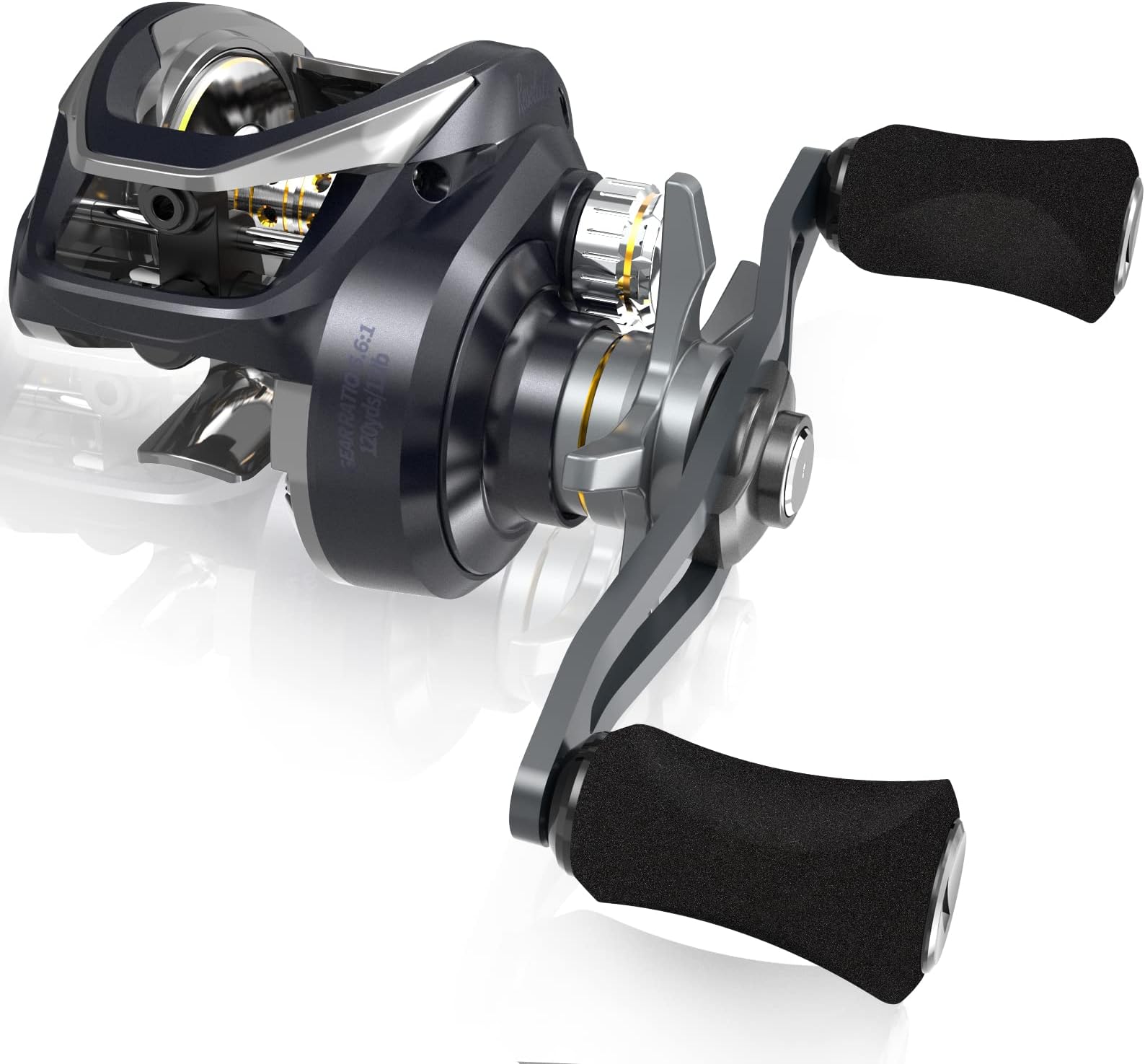 Tempo Baitcasting Reel Vertix LP Plus, High-Tech Innovative Baitcasting Reel, 9 + 1 BB, Low Profile & Lightweight, Powerful & Durable, 6.6:1 Gear Ratio, Great Value