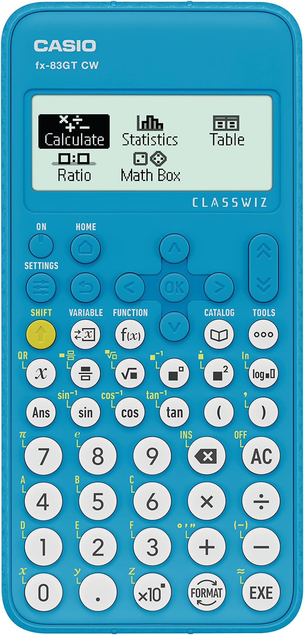 Casio fx-83GTCW Blue Scientific Calculator