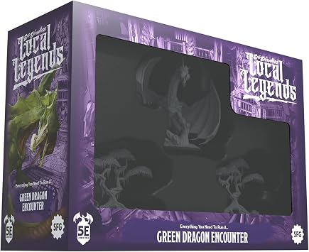Steamforged Games Epic Encounters - Local Legend Green Dragon