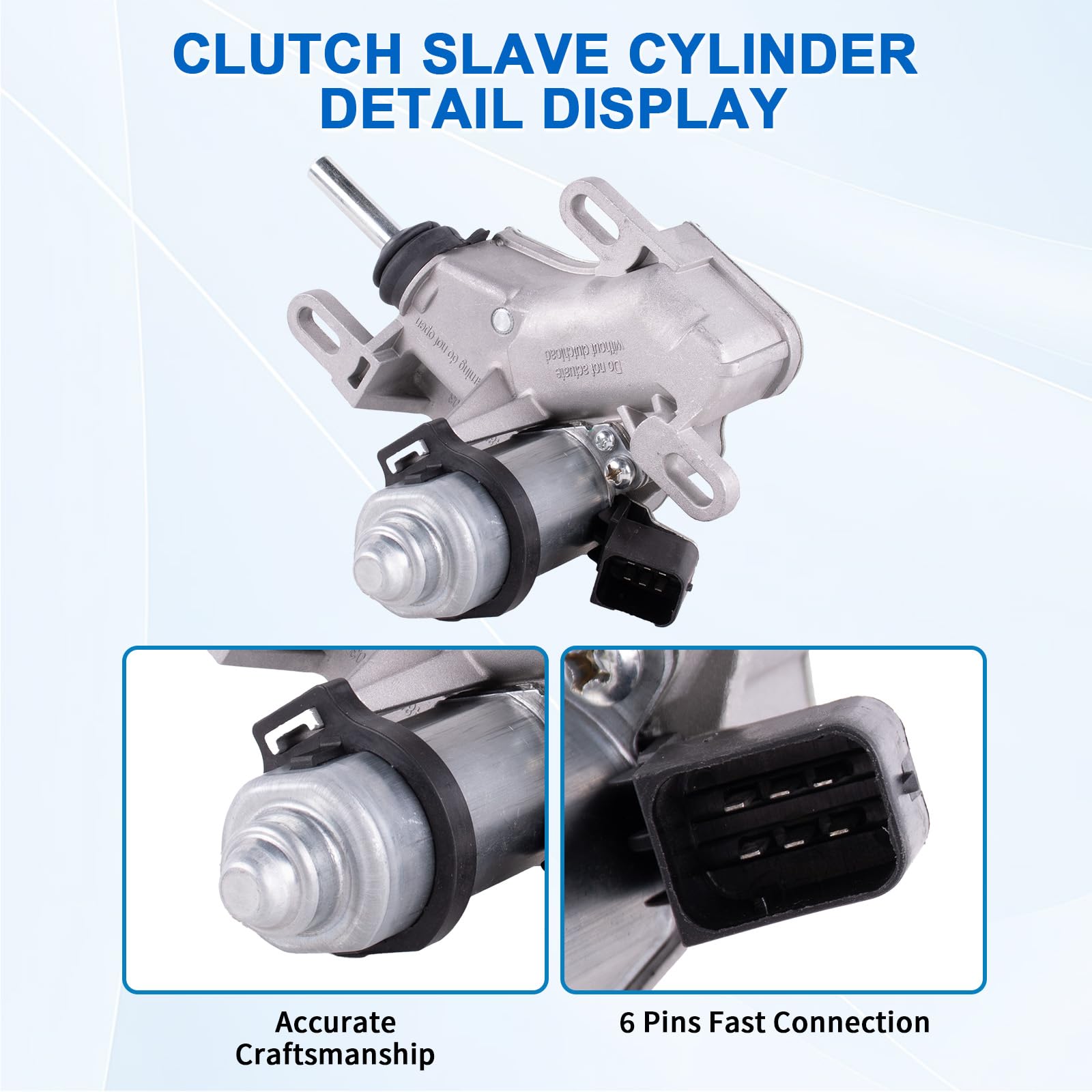 4310021600 Attuatore di frizione di ricambio per 450 0,7L 2003 2004 City-Coupe 450 0,6L 1998 2004 & 0,7L 2003 2004 Fortwo Coupe 450 0,7L Roadster 452 & Coupe 452 0,7L 2003 2005 3981000070